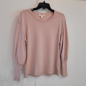 Treasure & Bond - Blush Long Sleeve Shirt